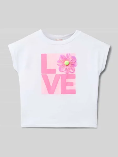 T-shirt z nadrukowanym motywem Billieblush biała