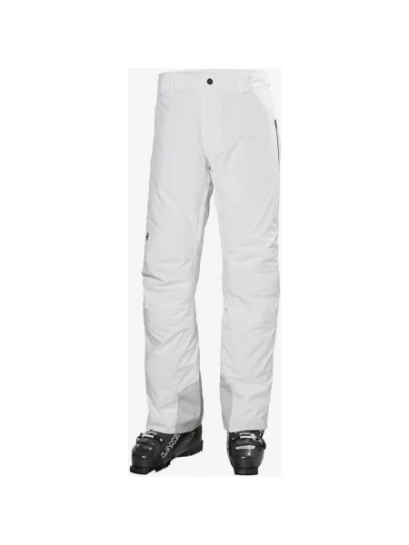 Helly Hansen Legendary Ocieplane długie spodnie biało-czarne M białe