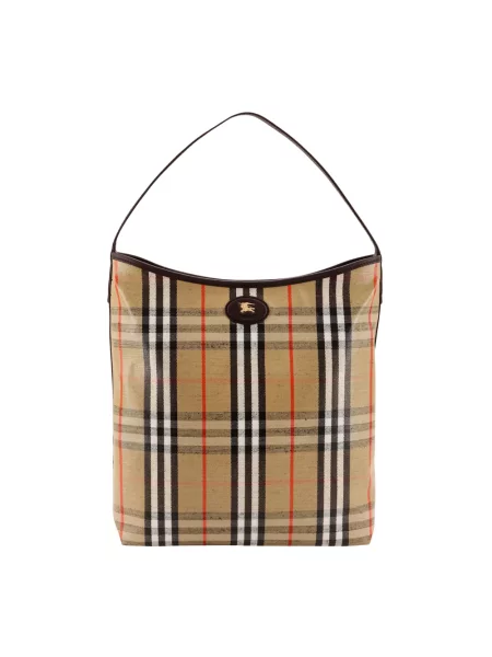 Wielobarwność torebka Burberry beżowa