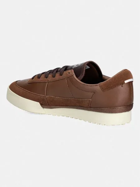 Kožené tenisky Lacoste Aura Sneakers hnědé