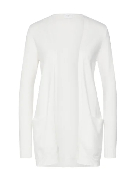 VILA Geacă tricotată Ril' alb