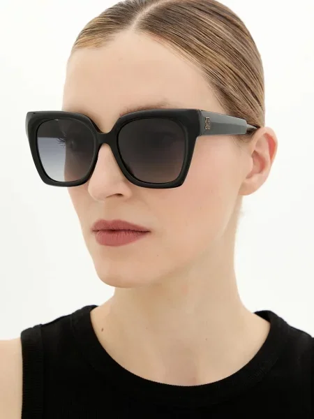 Tommy Hilfiger okulary przeciwsłoneczne TH czarny