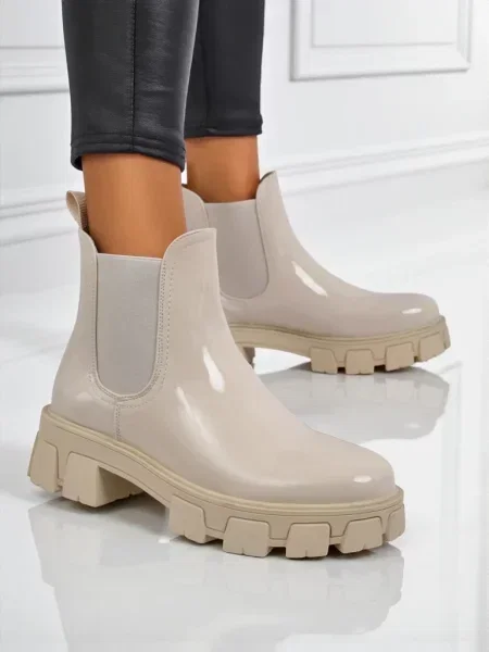 Čevlji do gležnjev Resti bež