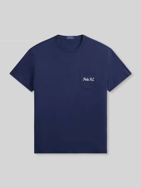 Polo Ralph Lauren Koszulki Mężczyzna L Society Baer T-Shirt niebieski