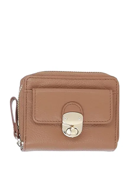 Кожаный кошелек Ashwood Leather коричневый
