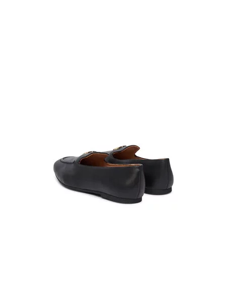 Loaferice LOVE MOSCHINO crna