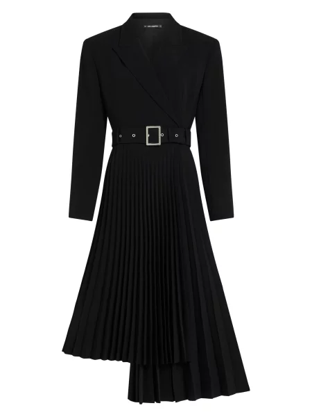 Karl Lagerfeld Rochie tip bluză negru