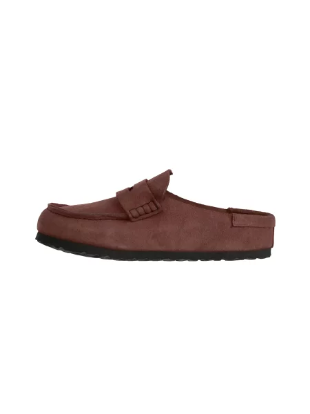 BIRKENSTOCK Saboți Naples Wrapped castaniu