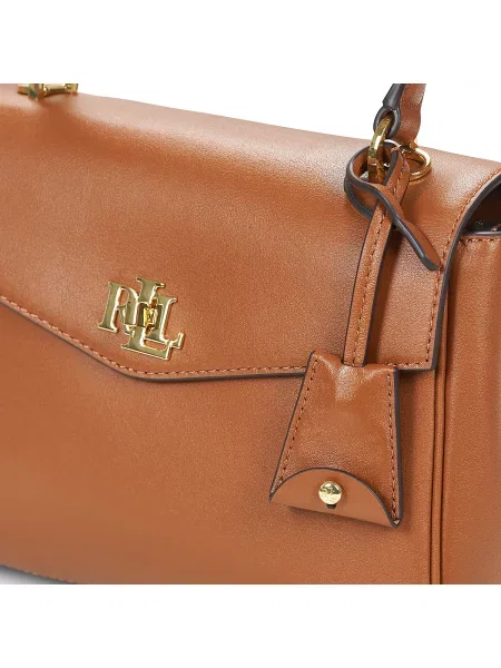Kabelka LAUREN RALPH LAUREN hnědá