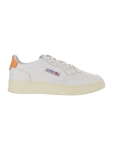 Sneakersy Autry skórzane białe