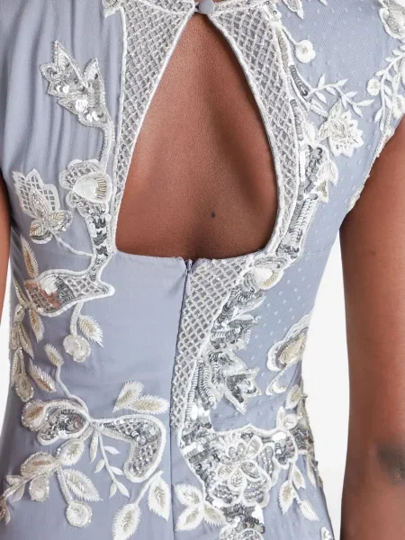 Рокля Temperley London виолетово