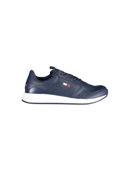 Trampki Tommy Hilfiger skórzane niebieskie