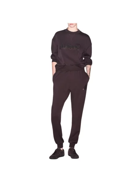 Bluza Armani Exchange brązowa