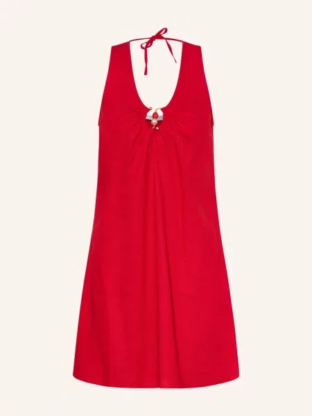 Seafolly Plážové Šaty Palermo červená