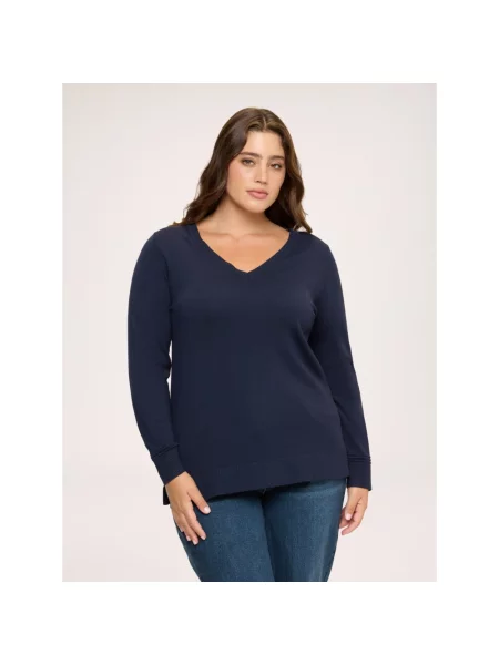 Sweter Fiorella Rubino niebieski