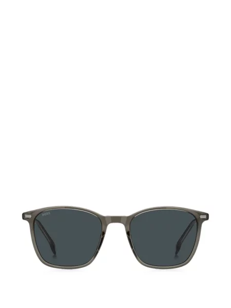 Ochelari de soare Boss cu imprimeu geometric maro