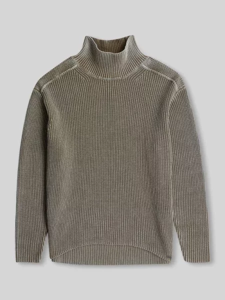 Sweter z półgolfem o kroju oversized z czystej bawełny G-star Raw