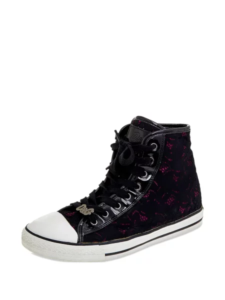 Sneakerși D&g din dantelă negru