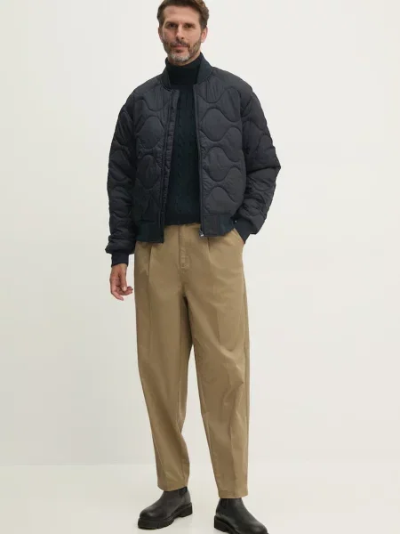 Tommy Hilfiger kurtka bomber przejściowa granatowy