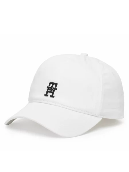 Czapka z daszkiem Tommy Hilfiger biała