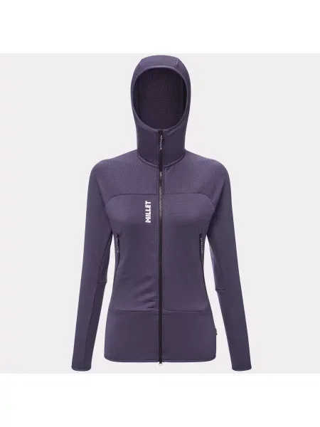 MILLET bluza trekingowa FUSION GRID HOODIE W S fioletowa
