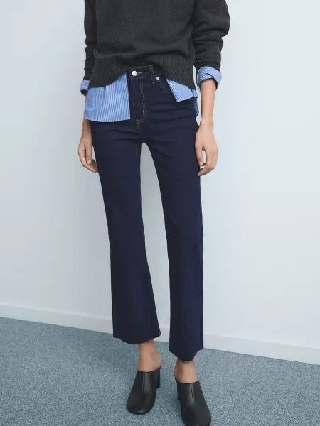 MANGO Jeans SIENNA denim albastru