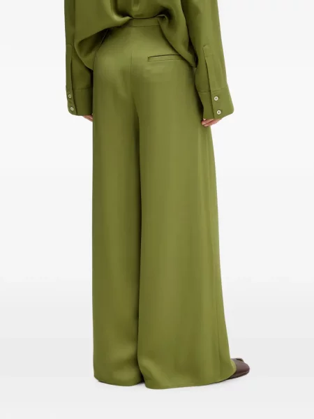 Pantaloni palazzo Marc O'polo cu cordon verde