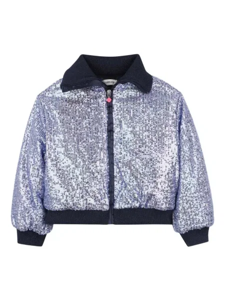 Kurtka bomber dziecięcy Billieblush niebieski