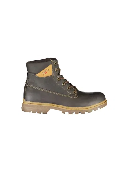 Lniane buty do kostki Carrera o krotszym kroju brązowe