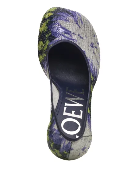 Pantofi cu toc Loewe albastru