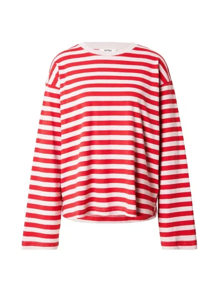 Monki Tricou roșu alb