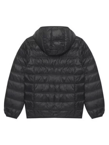 Emporio Armani Pūkinė striukė juoda