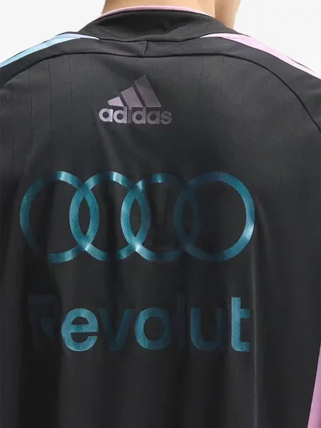Jersey hímzett terepmintás póló Adidas fehér