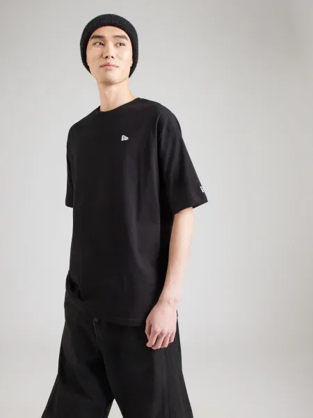 NEW ERA Tricou ESSNTIALS' negru