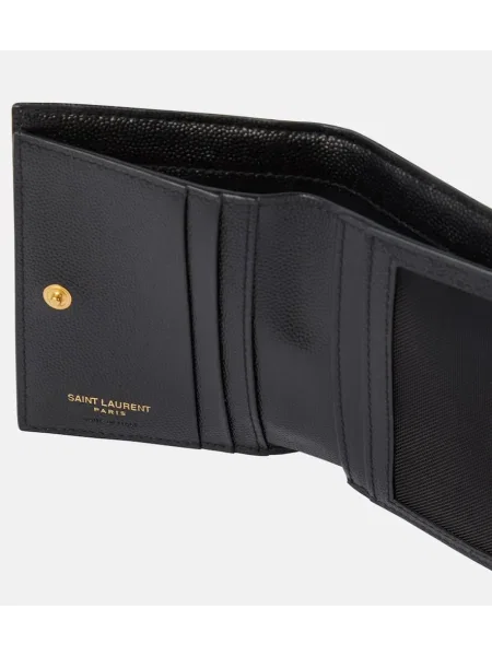 Portofel Saint Laurent din piele negru