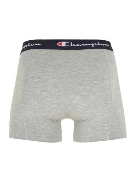 Champion Authentic Athletic Apparel Boxeralsók tengerészkék / szürke melír fehér fekete