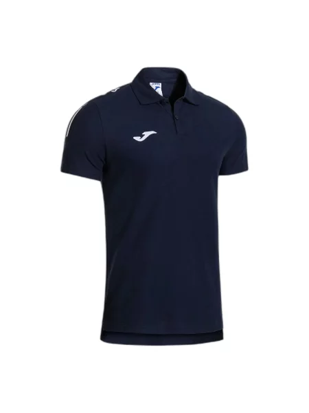 Koszulka polo dla dzieci Joma Olimpiada niebieska