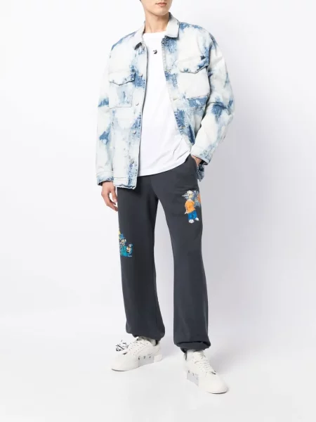 Kalhoty Off-white bílé