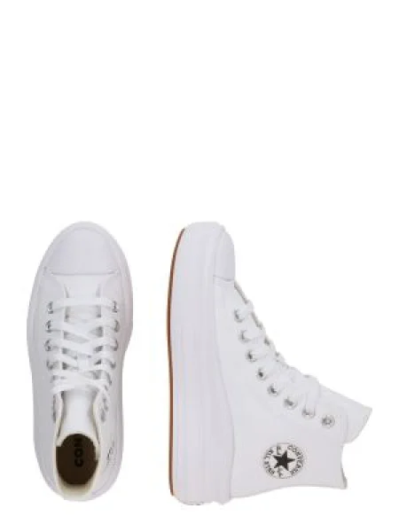 CONVERSE Členkové tenisky CHUCK TAYLOR ALL STAR MOVE' biela