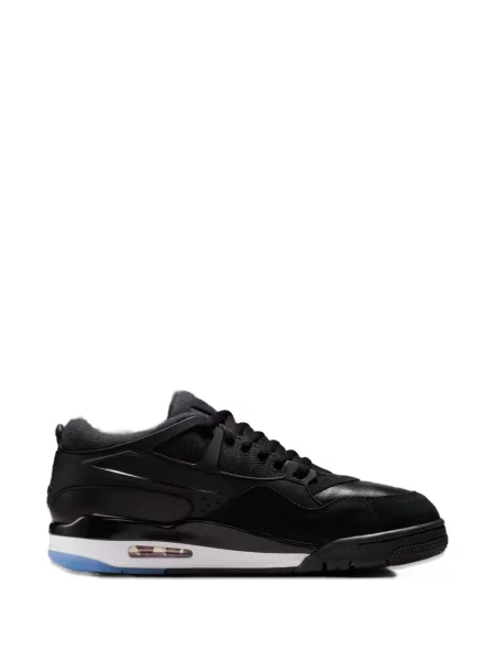 Sneakerși Jordan cu șireturi din dantelă negru
