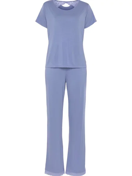 LASCANA Pijama Summer mov lavandă