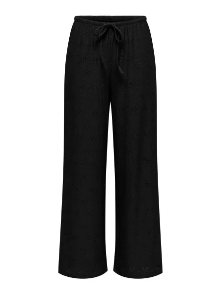 ONLY Pantaloni ONLSMILLA' negru