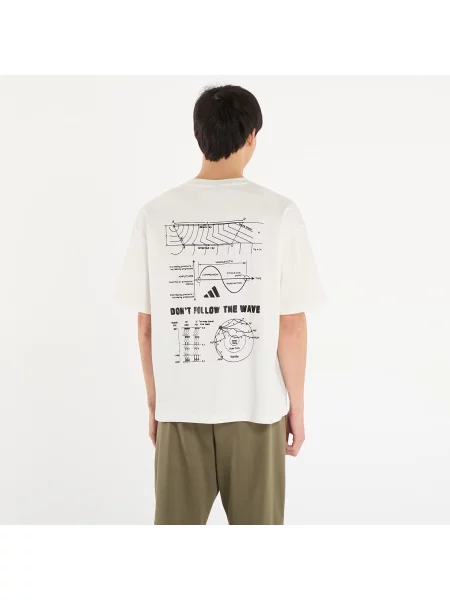 Póló adidas x Anthony Edwards Gfx Tee Cloud White M fehér