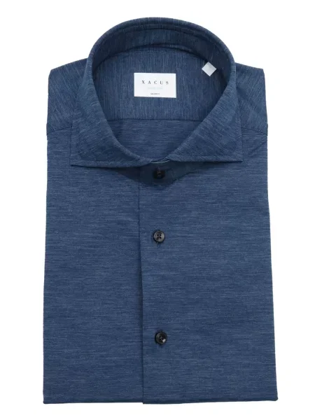 Риза Xacus синьо