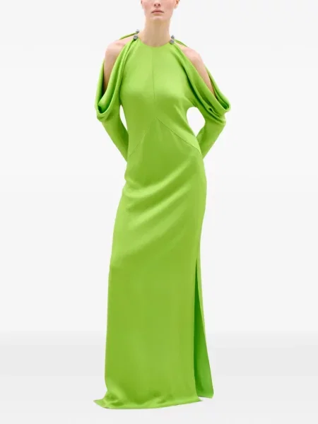 Rochie maxi Silvia Tcherassi verde