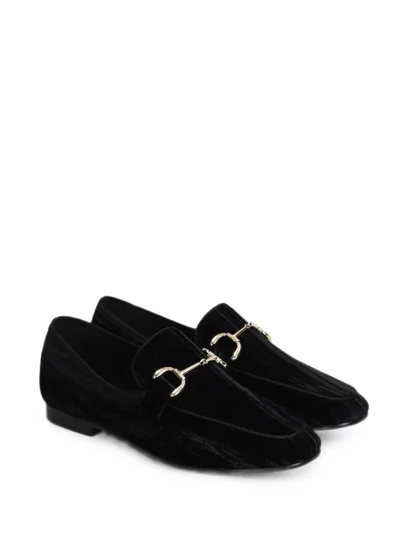 Pantofi loafer Bibi Lou de catifea negru