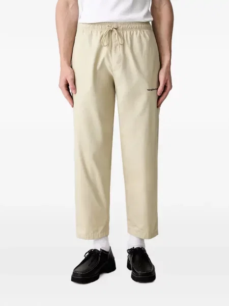Pantaloni Neighborhood cu autograf cu cordon