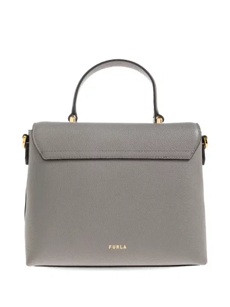 Geantă shopper Furla gri