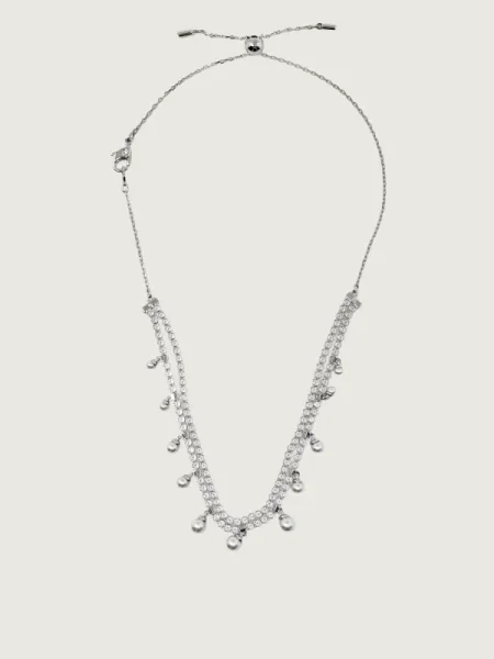 Swarovski colier Ariana Grande x Swarovski argintiu