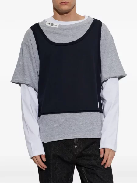 Tricou Dsquared2 cu autograf gri